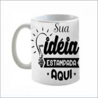Caneca de Porcelana 325ml Personalizada