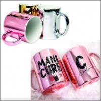 Caneca Metalizada - Rosa, Prata, Dourada
